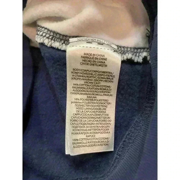 Polo Ralph Lauren Boys Polo Bear Ski Graphic Colorblock Hoodie SweatshirM 10 12 - Picture 3 of 4